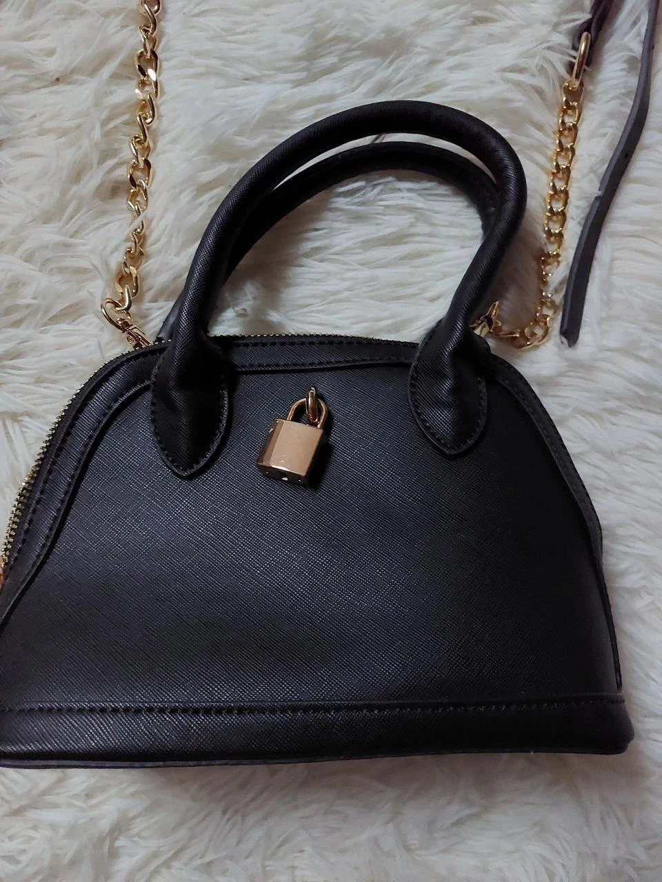 Sac à main Galeries Lafayette noir H14xl20 cm - Neuf – photo 2
